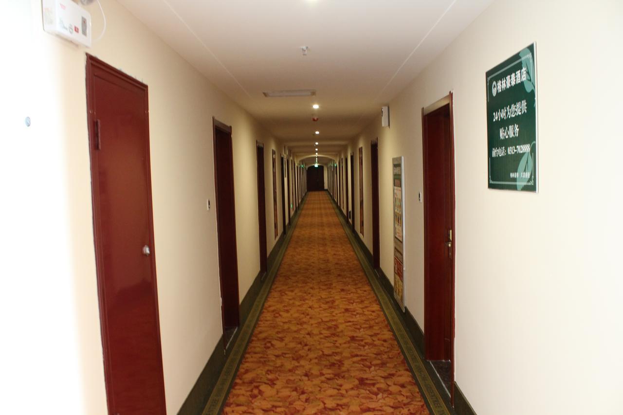 Greentree Inn Shanghai Huangxing Park Subway Station Express Hotel Exterior photo